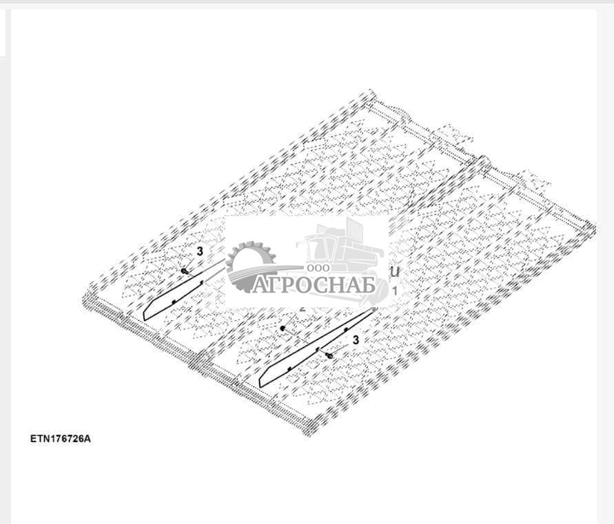 Crop Divider Chaffer Element 